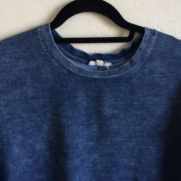 Jane & Delancy Lightweight Denim Look Blue Statement Sleeve Dress Women's Size M - Picture 2 of 9